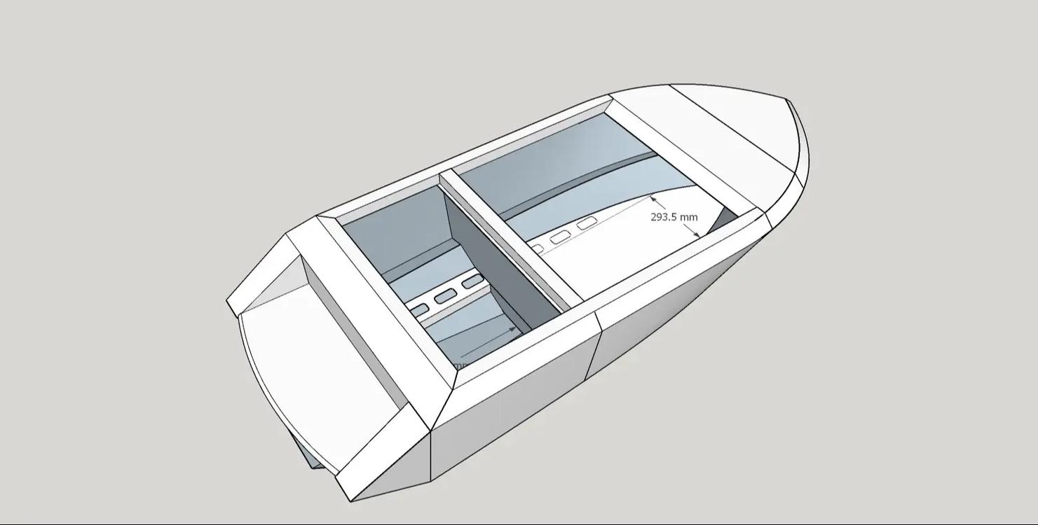 焊接技術 #鈑金生產廠家 制作卡丁船效果圖